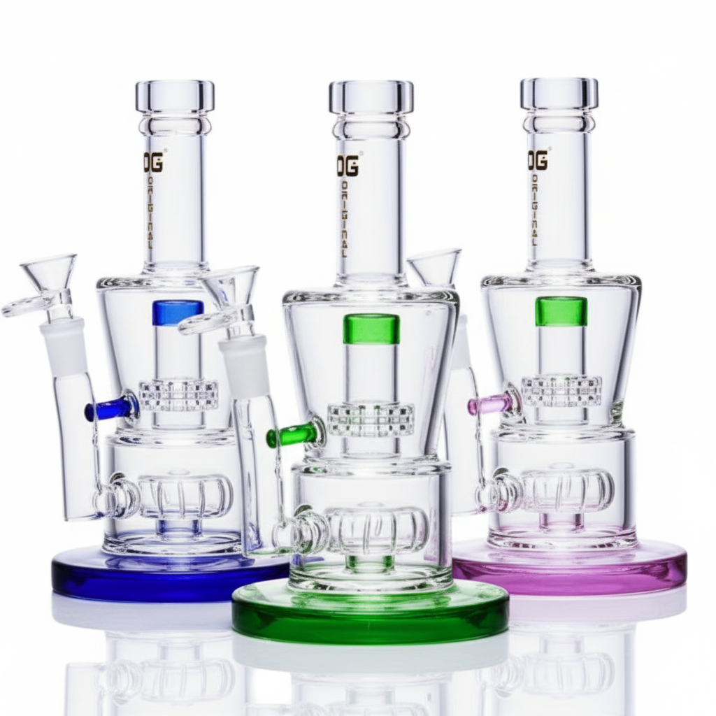 Glass Rig OG Original Showerhead Rig 9"