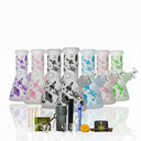 Glass Bong Arsenal Glass 7mm Galactic Drift Beaker 15-in-1 Ultimate Smoke Box  8"