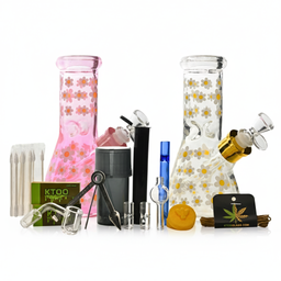 Glass Bong Arsenal Glass 7mm Daisy Dream 15-in-1 Ultimate Smoke Box 8"