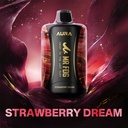 Federal *EXCISED* Disposable Vape Mr Fog AURA 60K Strawberry Dream Box of 5