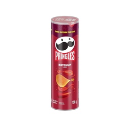 [es1095b] Snacks Pringles Ketchup Potato Chips 156g Box of 14