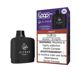 [sth3918b-mb] Manitoba *EXCISED* Nicotine Pod STLTH Loop Max Elfbar 50k Tobacco Box of 4