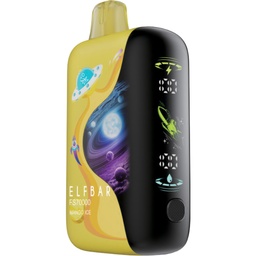 [elf1505b-fd] Federal *EXCISED* Disposable Vape Elf Bar FS70K Mango Ice Box of 4