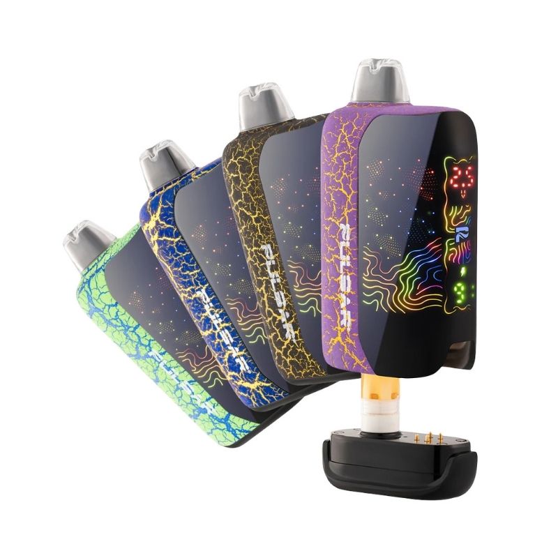 510 Battery Pulsar DL 6.0 Precision Voltage Control LCD Screen  Vape Bar 1000mAh