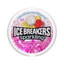 Snacks Ice Breakers Sparkling Raspberry Lemonade Seltzer Tins Box of 8