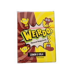 [es1113b] Snacks Weirdo Lemon and Cola 40g Box of 24