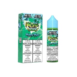Ontario *EXCISED* Nicotine Liquid Mr Fog Mint Steezy Salt 60ml Miami Mint